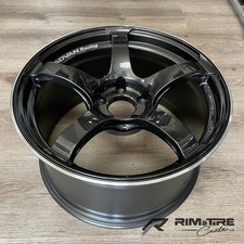 Advan Racing TC4 18x9.5 +45 5x120 Black Gunmetallic & Ring (Set of 4) YAD8J45WBG picture