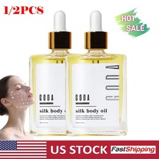 1/2X GODA Silk Body Oil, Goda Perfume Oil, Bath & Shower Oil Smooth Skin 1.7OZ🔥 picture