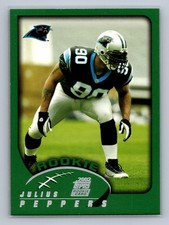 2002 Topps #359 Julius Peppers Football Carolina Panthers picture