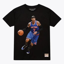 Carmelo Anthony New York Knicks Black Ultimate Player Name & Number Shirt Size L picture