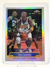 1999-00 Topps Chrome Refractor Terry Cummings Golden State Warriors #39 picture
