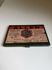 Allen No. 621 Vintage Holo-Krome Socket Set Screw & Wrench Assortment Antique picture
