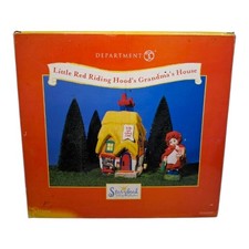 Storytime Village Little Red Riding Hood's Grandma's House Ceramic Department 56 picture