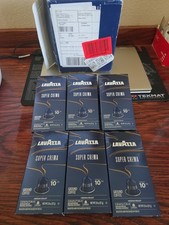 Lavazza Super Crema Coffee caps Nespresso 60 pods (6 boxes) FEBRUARY 2028 picture