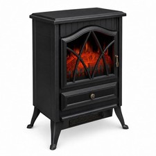Freestanding Electric Fireplace Stove Heater Portable Indoor Space Heater picture