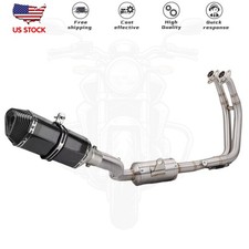 For Suzuki GSX8 S/R/T/TT 2022-2026 Complete Exhaust System Header Pipe Muffler picture
