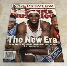 Sports Illustrated October 23 2006 LeBron James Cleveland Cavaliers THE NEW ERA picture