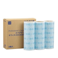 Nitoms CoroCoro PRO Spare Tape Floor Clean 240mm width 40 laps 3 rolls C3116 picture
