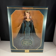 Vintage Mattel 1999 Royal Jewels Empress Of Emeralds Barbie Doll #25680 NRFB picture