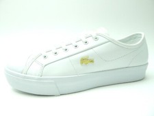 LACOSTE WOMEN'S ZIANE PLUS GRAND 1201 WHITE SHOES picture