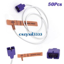 50Pc Suitable to Nellcor MAX-A Disposable Oximax Adult/Neonate SpO2 Sensor Probe picture