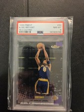 1999-00 Topps Finest - Kobe Bryant #64 PSA 8 picture