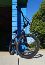 Sunday Darkwave Authentic 21.25 Top Tube LHD Odyssey Parts Purple New picture