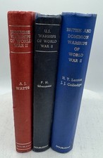 U.S. Warships of World War II HB (3) Book Lot Japanese British and Dominion picture