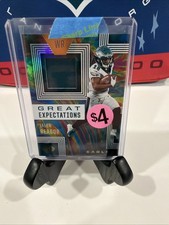 JALEN REAGOR 2020 ILLUSIONS GREAT EXPECTATIONS JERSEY PATCH ROOKIE #GE25 EAGLES picture