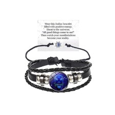 Zodiac Signs Spirit Bracelet Constellation Bracelet for Women Men Zodiac Br - 04 picture
