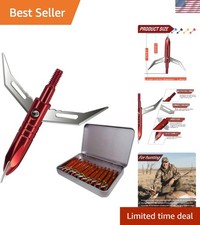 Professional 12pcs Broadhead Set - 100 Grain Stainless Steel for Precision picture