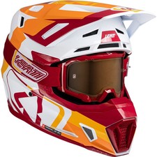 Leatt 2025 Moto 7.5 Composite Helmet With 4.5 Velocity Goggles picture