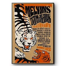 Melvins Summer 2026 Tiger Tour Concert Poster picture