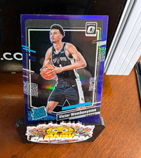 Panini 2023-24 Donruss Optic Victor Wembanyama Rated Rookie #225 Purple Prizm picture