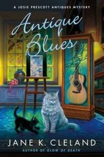 Antique Blues: A Josie Prescott Antiques Mystery (Josie Prescott Ant - VERY GOOD picture