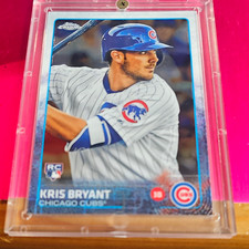 Topps 2015 Topps Chrome Kris Bryant Rookie #112 Chicago Cubs Refractor picture