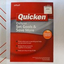 Intuit Quicken Deluxe 2010 for Windows XP/Vista/7 NOT FOR Win 10/11 picture