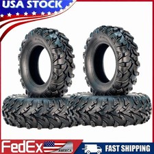 4 Pack ATV UTV Tires 22x7-11 22x10-9 All-Terrain Tires All-Terrain Off-Road Mud picture