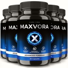 Maxvora Capsules - Male Vitality, Performance & Stamina Support for Men (5 Pack) picture