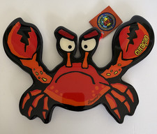 Olga Londono Signed Crab Epoxy Resin Fun Multicolored Wall Art w/Tag picture