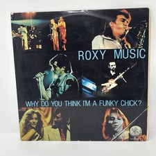 Roxy Music - Why Do You Think I'm A Funky Chick? Vinyl 2 Record Set 1977 Concert picture