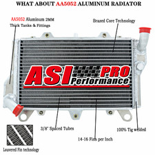 Aluminum Radiator Fit 1984-1986,1985 Kawasaki Ninja 900R ZX900 GPZ900R USA picture