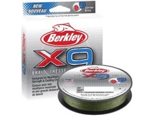Berkley X9 Braid Low Vis Green 150m 164yds 0,06-0,17mm Braided line  picture