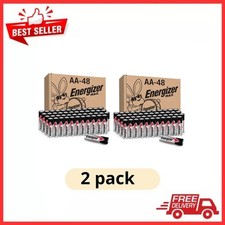 (2 pack) Energizer MAX AA Alkaline Batteries 48 Pack Long Lasting Power picture
