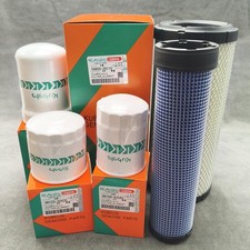 New Complete Filter Service Kit for Kubota SVL75 SVL75-2 HST (SN 26157 & Below) picture