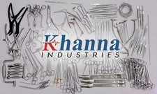 Craniotomy Set 133 Pcs Neurosurgery Surgical Instruments Kit Khanna Industries picture