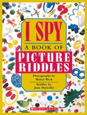 I Spy: A Book of Picture Riddles - Hardcover By Jean Marzollo - GOOD picture
