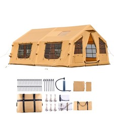 Uimoso Inflatable Tent for Camping 8-12 Person Glamping Tent w/ Pump Easy Set up picture