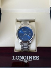 Longines Master L2.793.4.92.6 Automatic Watch 40mm Blue Dial Steel Bracelet picture