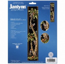 2007 Janlynn Four Seasons Bell Pull Cross Stitch Kit #023-0450 SEALED picture