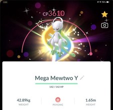 Shiny Mewtwo Mega Background Pokemon Go picture