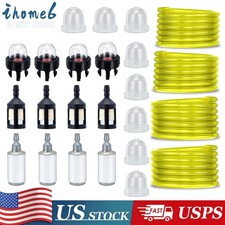 4 Sizes Tygon Fuel Filter Line Primer Bulb Kit Set For Poulan Weedeater Chainsaw picture