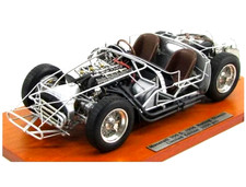 CMC M109 MASERATI TELAIO 300S ROLLING CHASSIS 1956 e LITER 260 HP SILVER  1/18 picture