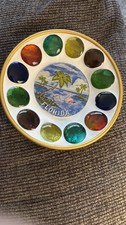 Vintage  Florida Souvenir Glass Gems Bubbles  COLORFUL 3.5