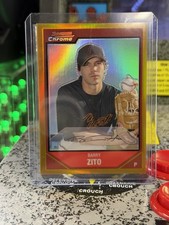 2007 Bowman Chrome Barry Zito Gold Refractor /50 Cy Young Oakland A's SF Giants picture