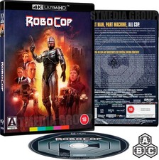 RoboCop (1987) 4K UHD + Blu-ray [Region Free] Director's Cut / Reversible Cover picture