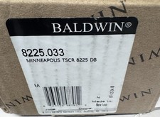 Baldwin 8225.033 Minneapolis, Touchscreen Deadbolt, Vintage Brass picture