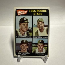 Rookie Star/ Lachemann RC/Odom RC/Hunter RC/Skip Lockwood RC SP 1965 Topps #526  picture