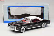 MCG 1:18 Cadillac Eldorado Convertible Black 1976 Diecast Model Car 18473 picture
