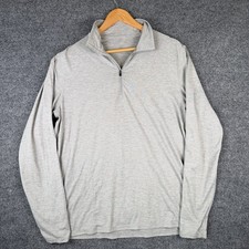 Vuori Ease Performance Half Zip 2.0 Mens M Gray Performance Pullover V221 picture